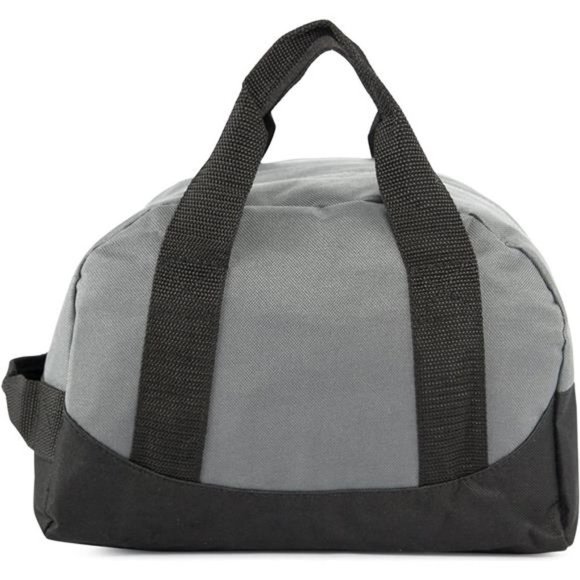 12" Mini Two Tone Duffle Bag Gray - Picture 5 of 9
